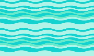 Sade deniz mavisi dalgaları. Yaz tasarımları için mükemmel. Web sitesi geçmişi ya da tekstil baskıları için. Huzur, rahatlama ve okyanusu çağrıştırıyor..