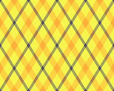 Argyle geometrik eşkenar dörtgenin kusursuz deseni. Harlequin duvar kağıdı tasarımını kontrol et. Web geçmişi için klasik elmas şekilli tekstil malzemesi, baskı kumaşı, kazak, ambalaj kağıdı, hediye kartı, davetiye.