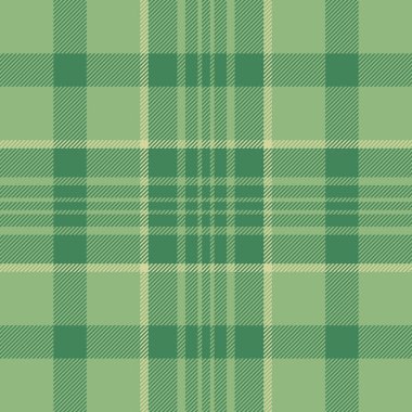 Klasik yeşil ekose desenli. Zamansız tekstil tasarımı geleneği, mirası ve kırsal cazibeyi çağrıştırıyor. Arkaplan, giysi, el işi veya grafik tasarımı için ideal.