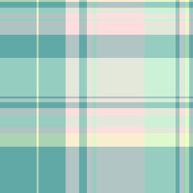 Geçmiş taraması, ekoseli kumaş, dikdörtgen kumaş. Yeni yıl tartan kumaş vektör deseni ışık ve pastel renk paletinde.