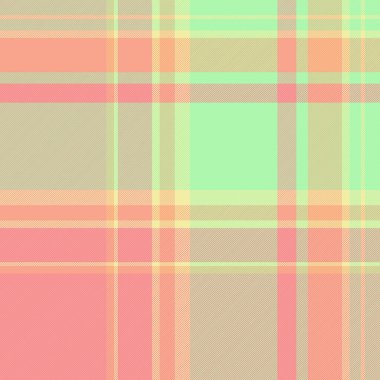 Çin 'in yeni yılı ekose desenli vektörü, rahat kumaş kontrolü. Koltuk tekstil arkaplan tartan dokusu kırmızı ve açık renk paleti.