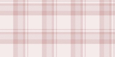 İzsiz tekstil kumaş, yumuşaklık desenli ekose arka plan. Kartpostal desenli vektör ışık ve keten renk paletini kontrol et.