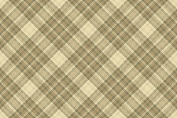 70 'lerin doku kontrolü kumaşı, kişiselleştirilebilir tartan kumaşı. Işık ve sarı renk paletinde kusursuz vektör desenli ekose.