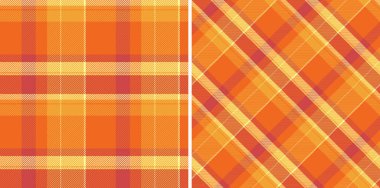 Tartsız arka plan ekoseli kumaş desenli kumaş dokusunun tekstil kontrol vektörü. Altın renginde olsun. En iyi fanila gömlekler moda..