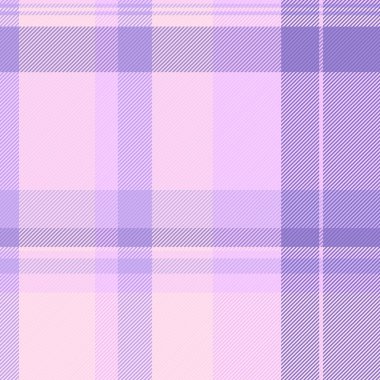 Tekstil tartan ekoseli, dış kumaş dikişsiz dokuyu özelleştirin. Işık ve çivit renk paletinde çizilmiş arkaplan şablonu kontrol vektörü.