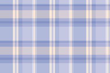 Evlilik tekstil dokusu vektörü, dikişsiz kumaş arka plan. Açık ve beyaz renk paletinde kısa desenli tartan denetimi.