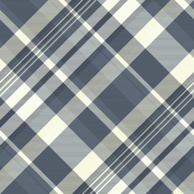 Vektör desenli tartan, pikselsiz tekstil kumaşı özelleştirin. Pastel ve beyaz renk paletinde en iyi ekose kontrol arkaplan dokusu.