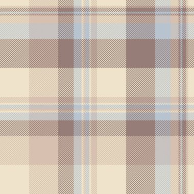 Düzensiz arka plan kontrolü dokusu, sonsuz kumaş desenli tekstil. Işıkta ve pastel renklerde kusursuz ekose ekose vektör paleti.