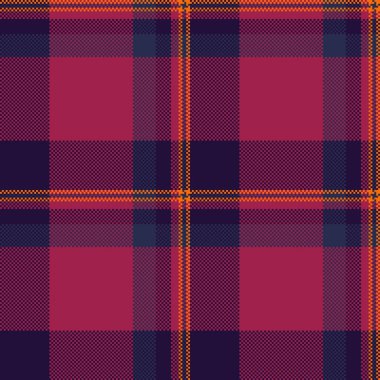 Adam kumaş desenli arka plan, koyu ekose desenli. Site vektör tekstil tartan Pembe ve koyu renk paleti.