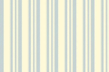 Terfinin kusursuz dokusu, 60 'ların şeritli arka plan vektörü. Mısıripeği ve mavi renk paletinde 6 rder dikey kumaş çizgisi.