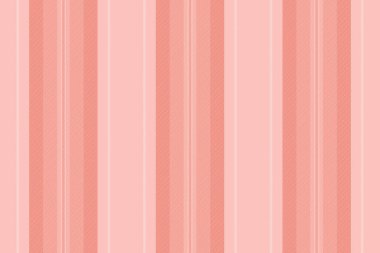 Mevsimlik kumaş şeritsiz, kurdele desenli dikey arka plan. Işık ve kırmızı renk paletinde ulusal vektör tekstil çizgileri dokusu.