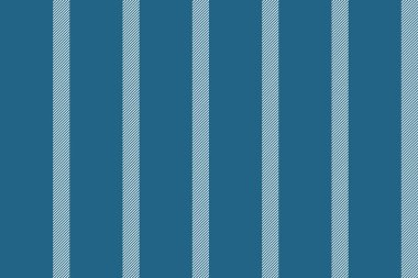 Periyodik desenli tekstil kumaş, şerit şerit arkaplan dokusu. Cyan ve beyaz renk paletinde dizayn çizgisi vektörü dikey değil.