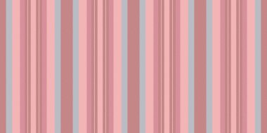 Dikeysiz dikey dokuyu, renkli kumaş arkaplanını kutlayın. Işık ve kırmızı renk paletinde neşeli çizgiler desen vektör çizgisi.