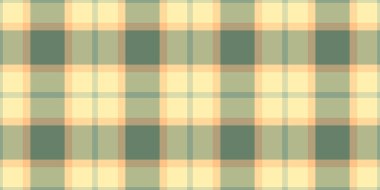 Çapraz arka plan ekose desenli, ekose dikişsiz kumaş yerleştirilmiş. Kehribar ve pastel renk paletinde 60 'ların şablon kumaş kontrolü.