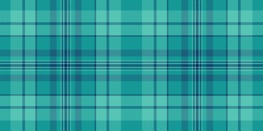 Çıplak, dikdörtgen kumaş, klasik doku vektör ekoseli. Saf kumaş şablon kontrol arkaplanı gök mavisi ve cyan renk paleti.