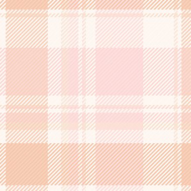 Düzenli tekstil dokusu, kumaş vektörünün kusursuz olmasını kutla. Ekose tartan kontrol arkaplanını deniz kabuğu ve açık renk paletinde göster.