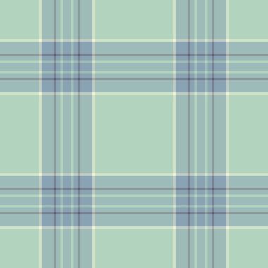 Peçete kumaşı kusursuz, vektör desenli kumaş paketleniyor. Pastel ve açık renk paletinde sevimli arkaplan desenli ekose kumaş.