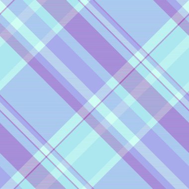 Dikensiz ekose kumaş, lüks kumaş dokusunu kontrol ediyorum. Açık ve mor renk paletinde tartan arkaplanını kontrol et.