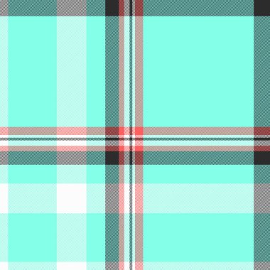 İnce tekstil dokusu, yarım ton tartan ekose. Mavi ve beyaz renk paletinde Xmas vektör arkaplansız kumaş.