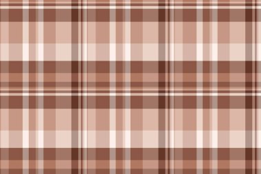 Zarif vektör arkaplan tartanı, desensiz tekstil göster. Yorgan örtüsü, kumaş dokusunu turuncu ve açık renk paletiyle kontrol et..