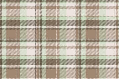 Latince kalıp kontrolü, sıcak tekstil vektör tartan. Pastel ve beyaz renk paletinde renksiz ekose kumaş.