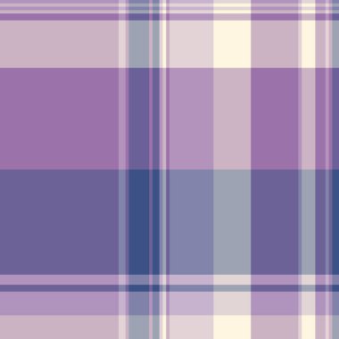 Egzotik kumaş dokusu arka plan, dikdörtgen desenli tartan. Resim ekose Pastel ve çivit renk paletinde tekstil vektörünü kontrol et.