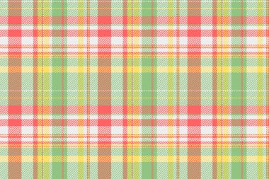 Çeşitli dokular, dikişsiz tekstil, güzel ekose arka plan deseni. Resim kumaşı yeşil ve beyaz renk paletinde vektör tartanını kontrol et.