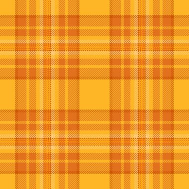 Birincil arkaplan deseni pürüzsüz, piknik battaniyesi kumaşlı. Kehribar ve turuncu renk paletinde tartan dokusunu kontrol et.