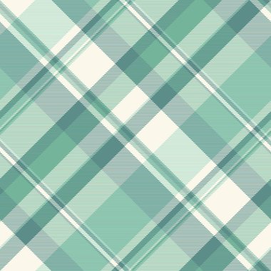 Canlı desenli ekose ekose kumaş, mükemmel kusursuz kumaş. Eski dantel ve nane rengi palette kız vektör dokusunu kontrol et.