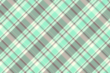 Seren arkaplan desenli kumaş, şekil vektör ekosesiz. Zarif tartan dokusu Pastel ve açık renk paletinde tekstil kontrolü.