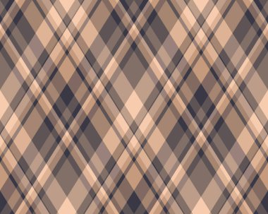 Argyle geometrik eşkenar dörtgenin kusursuz deseni. Harlequin duvar kağıdı tasarımını kontrol et. Web geçmişi için klasik elmas şekilli tekstil malzemesi, baskı kumaşı, kazak, ambalaj kağıdı, hediye kartı, davetiye.