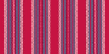 Fccupation vektörü dikişsiz tekstil, panel çizgili kumaş dikey. Kırmızı ve cyan renk paletinde desenli satır desenli arkaplan deseni.