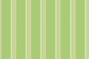 Oodern doku vektör deseni, basit dikey arkaplan kumaşı. Şarkı tekstil çizgileri yeşil ve açık renk paletinde pürüzsüz.