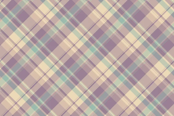 Kurdele tartan kumaş arka plan, kusursuz vektör kontrolü. Pastel ve açık renk paletinde ekose kumaş deseni.