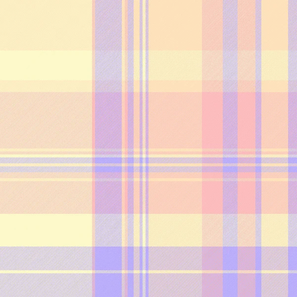 30 'ların desenli tartan tekstili, ana hatları kusursuz kumaş. Üst arkaplan ekose desen kontrol ışık ve şeftali kabartma renk paleti.