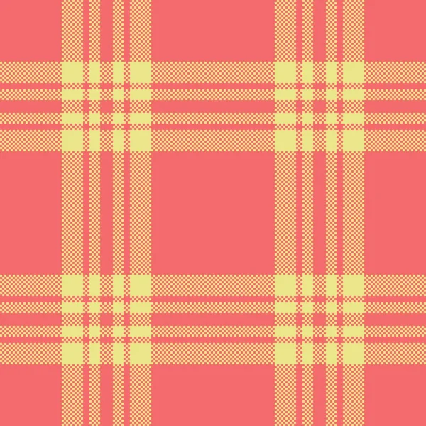 Tapılası kumaş desenli tartan, papatya vektörü tekstil ekose. Tattersall kırmızı ve haki renk paleti ile desen kontrol arkaplanı.