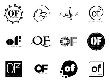 Logo şirketi şablonu. 