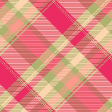 Aralık ayı şablon vektörü, pürüzsüz arka plan tartanı. Çizgili desenli kumaş. Kırmızı ve limon rengi paleti..