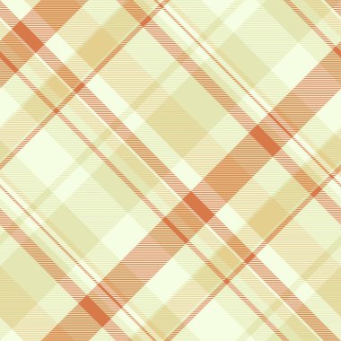 Model kumaş dokusu, New York desenli dikişsiz tartan. Işık ve kehribar renk paletinde vektör ekoseli arkaplanı çok sevimli kontrol et.