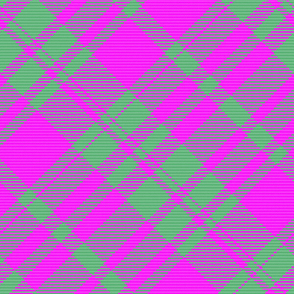 Preppy texture fabric pattern, decor vector tartan background. Clan seamless textile check plaid in green and purple colors palette.