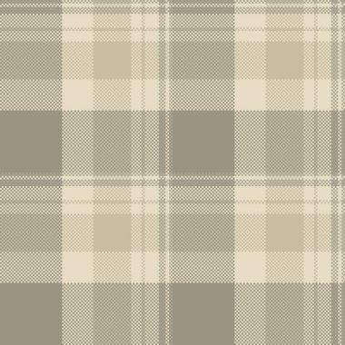 Premium pattern background texture, fold plaid seamless textile. Stylish tartan fabric vector check in pastel and light colors palette.