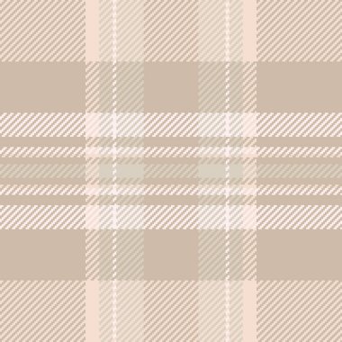 Nostalji arka plan dokusu, dingin vektör tartan dikişsiz. Ekose kumaş denetimi açık ve beyaz renk paletinde.