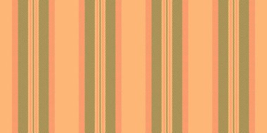 Karmaşık çizgiler desen çizgisi, arka plan şablon vektörü oluşturma. Sonbahar dikey tekstil kumaşı turuncu ve limon rengi paletinde pürüzsüzdür..