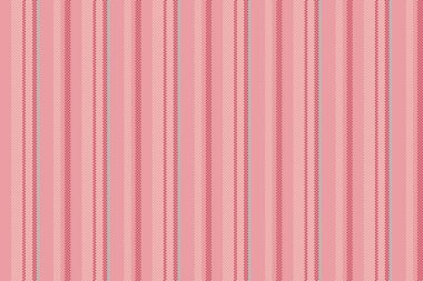 T-shirt arka plan vektörü dikey, şık kumaş tekstil şeridi. Atölye çizgileri kırmızı ve açık renk paletinde kusursuz desen.