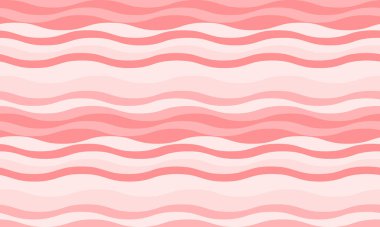 Seren pembe dalga deseni, arka planlar, web sitesi tasarımı ya da tekstil baskıları için mükemmel. Yumuşak, dalgalı hatlar rahatlatıcı ve kadınsı bir estetik yaratır..