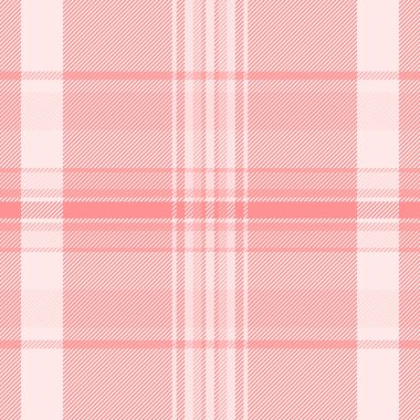 Punk kontrol motifi, yaş vektörü kusursuz tekstil. Paket arkaplan ekose kumaşı ışık ve kırmızı renk paletinde.