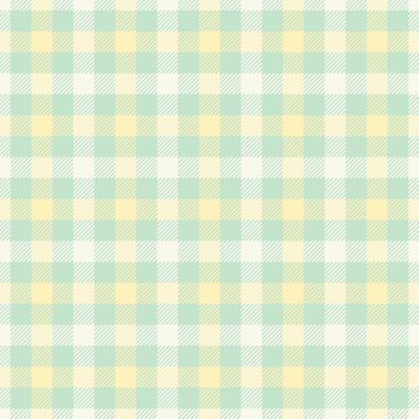 Fabrika vektör desenli kumaş, arka planda ekoseli kumaş yok. Açık ve beyaz renk paletinde tartan dokusunu kontrol et.