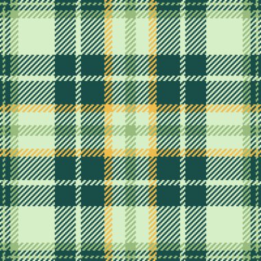 Folklor dokusu arka plan deseni, servis kusursuz vektör tekstili. Döşeme denetimi mavi ve açık renk paletinde ekose kumaş.