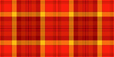 Zengin ekose kumaş, ekose desenli kumaş. Parlak ve kırmızı renk paletinde Drapery vektör arkaplan denetimi.