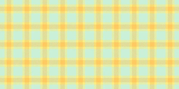 Rahatlama vektör dokusu, giysi kontrolü tartan deseni. Ekose kumaşlı iç çamaşırı, parlak ve sarı renk paletinde pürüzsüz..